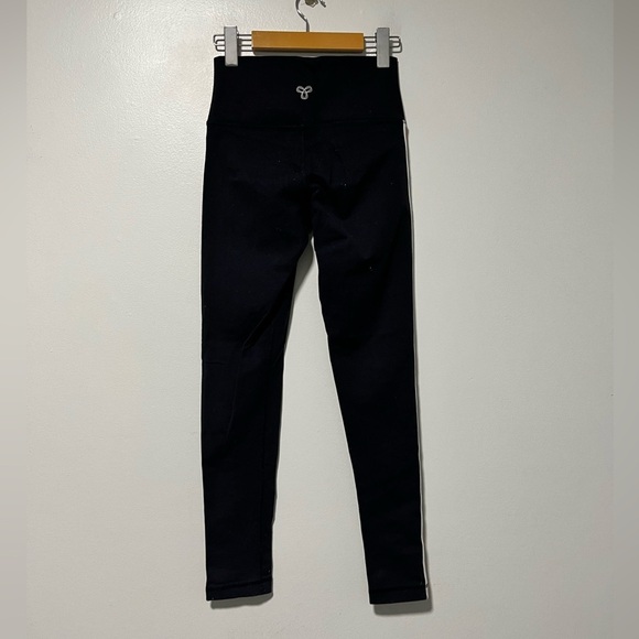 TNA Women’s High-Rise Leggings Size S Black with White Stripes - Picture 11 of 12